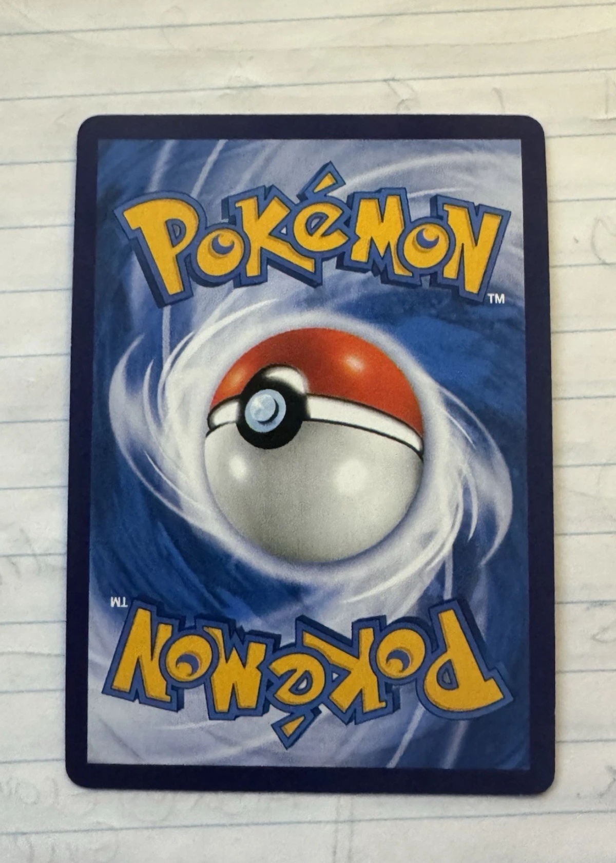 Card back