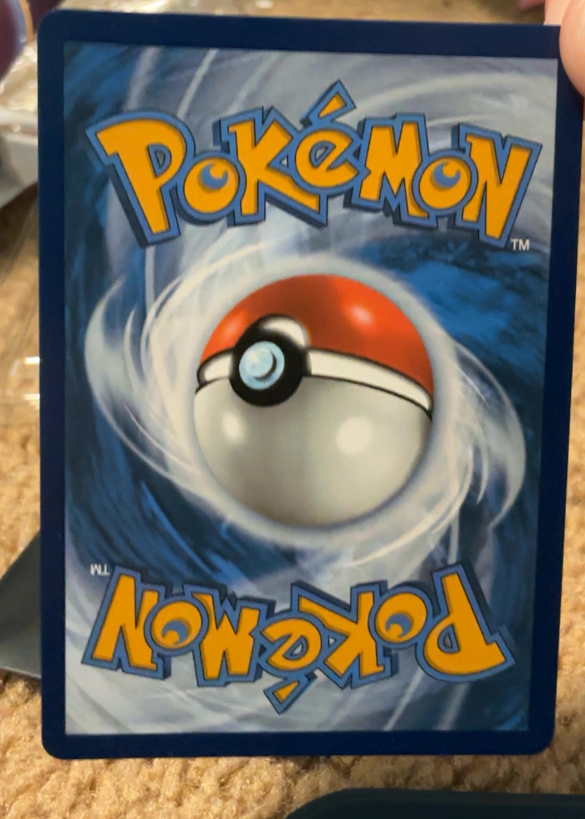 Card back