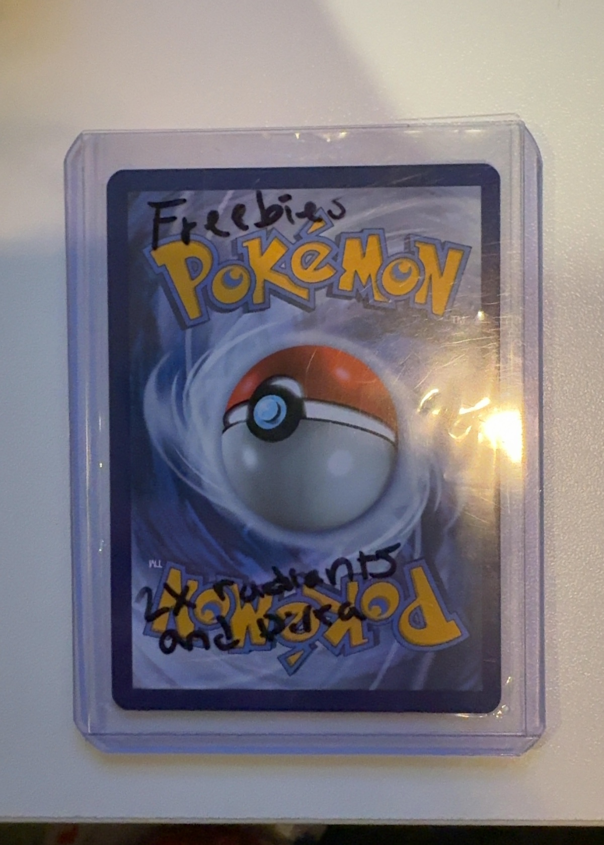 Card back