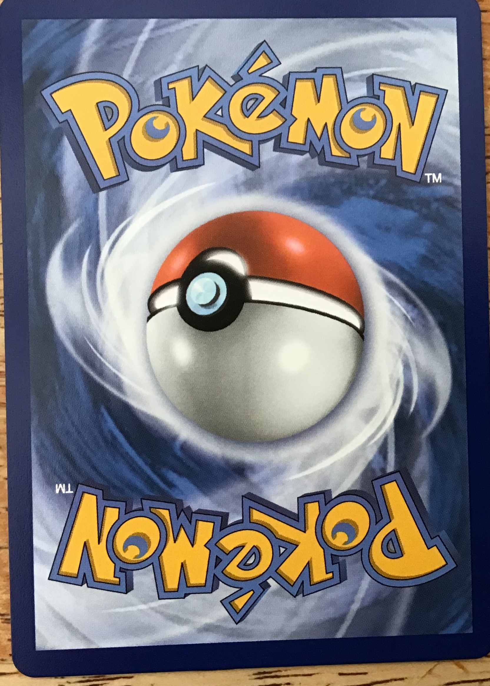 Card back