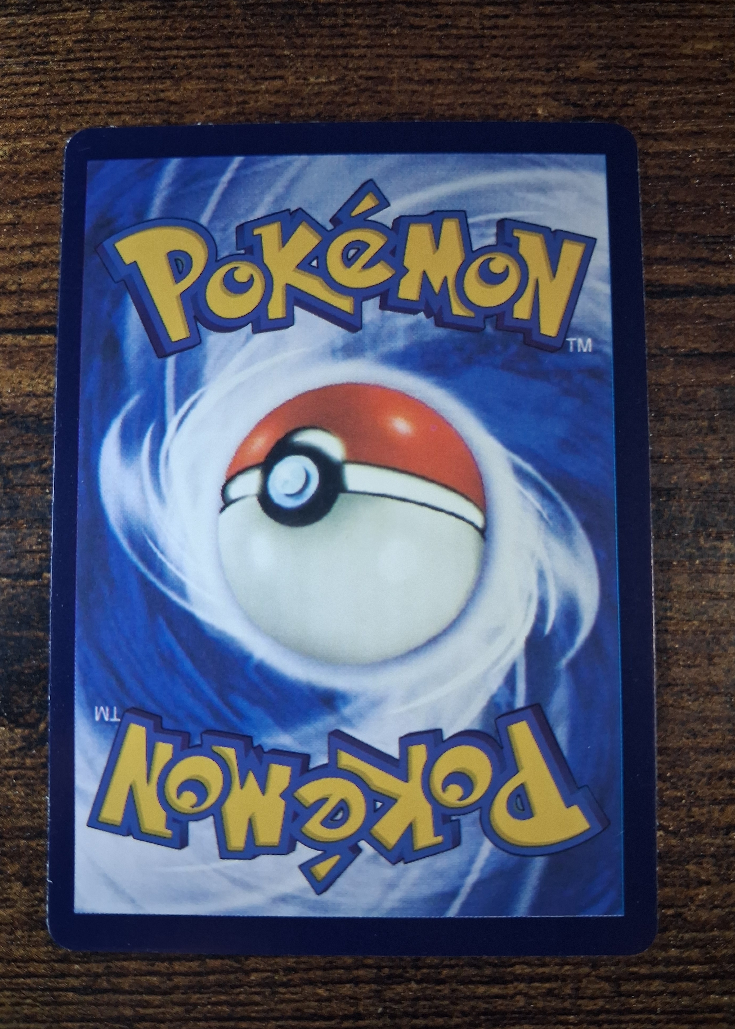 Card back