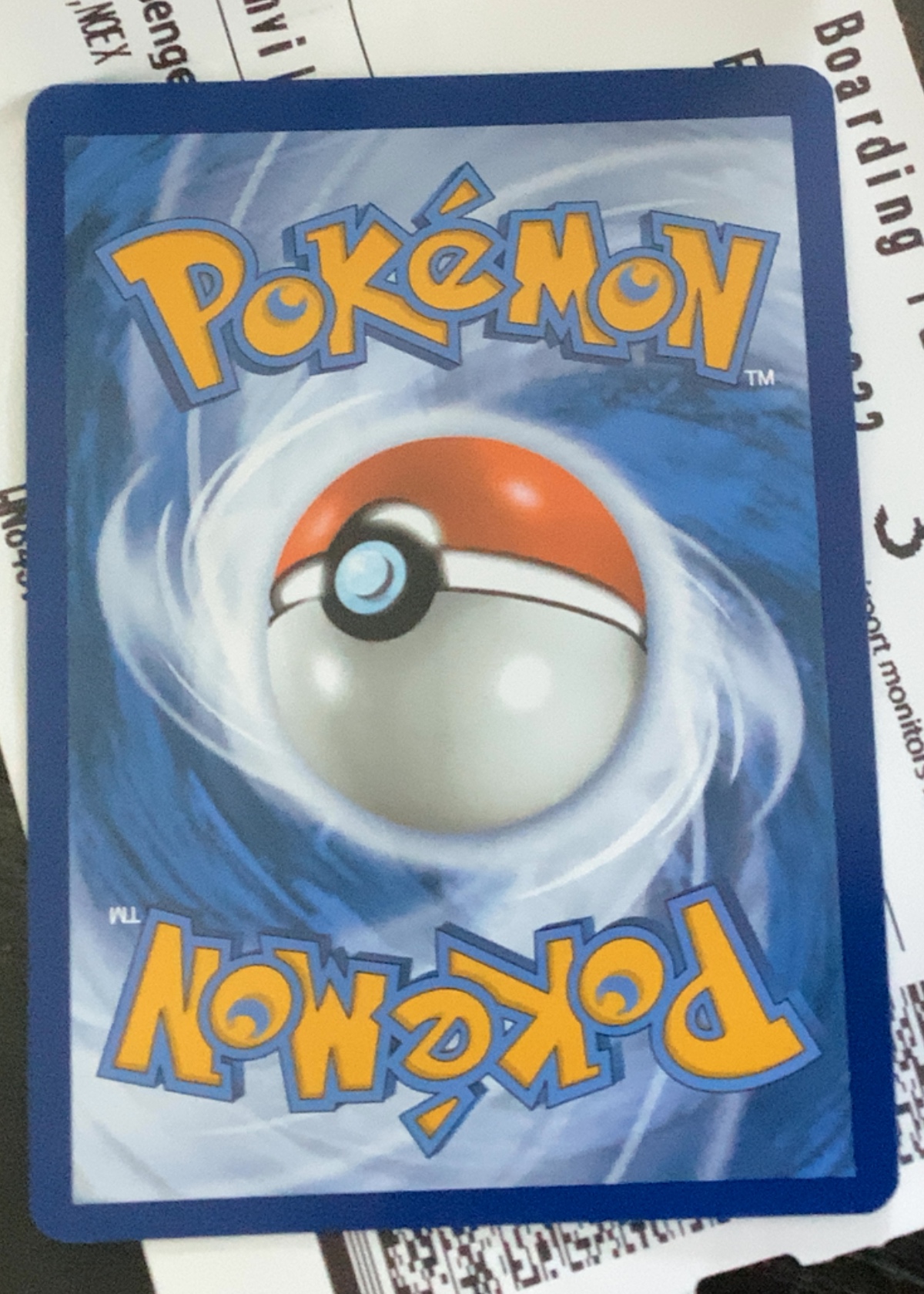 Card back