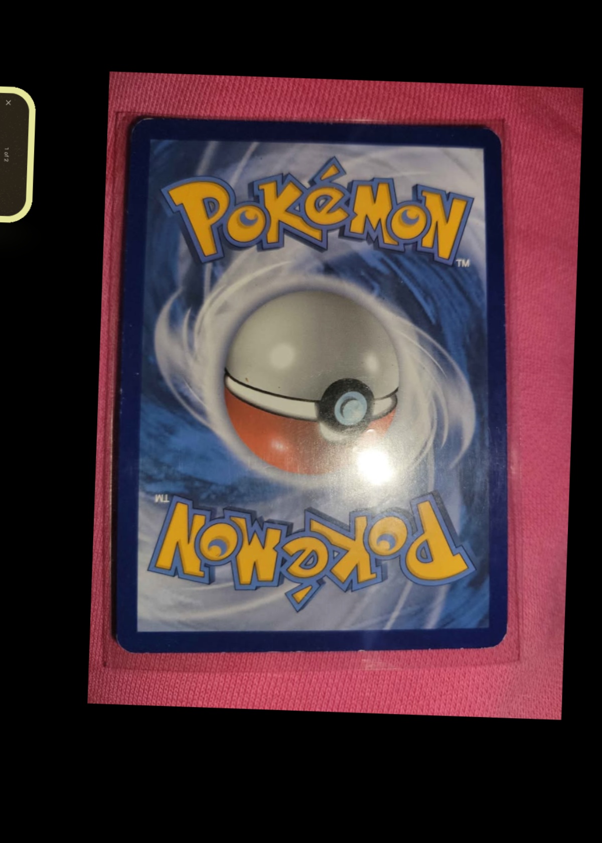 Card back