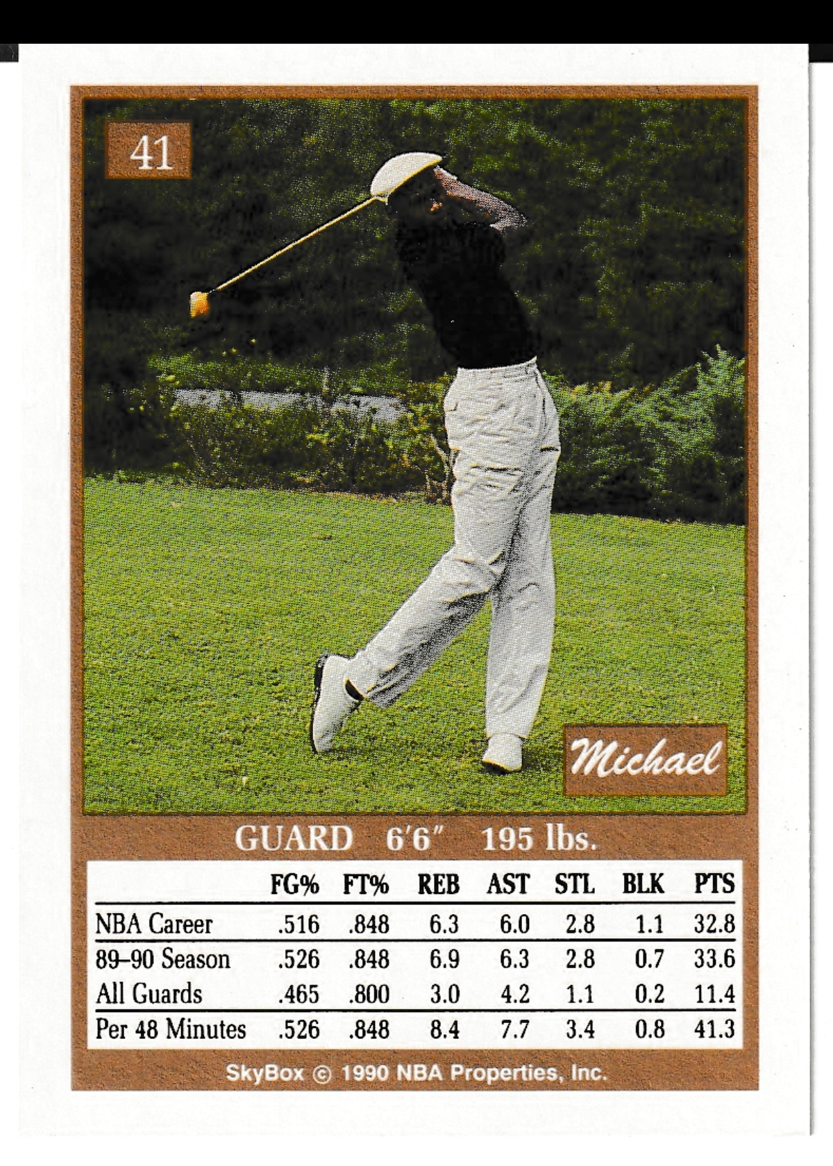 Card back