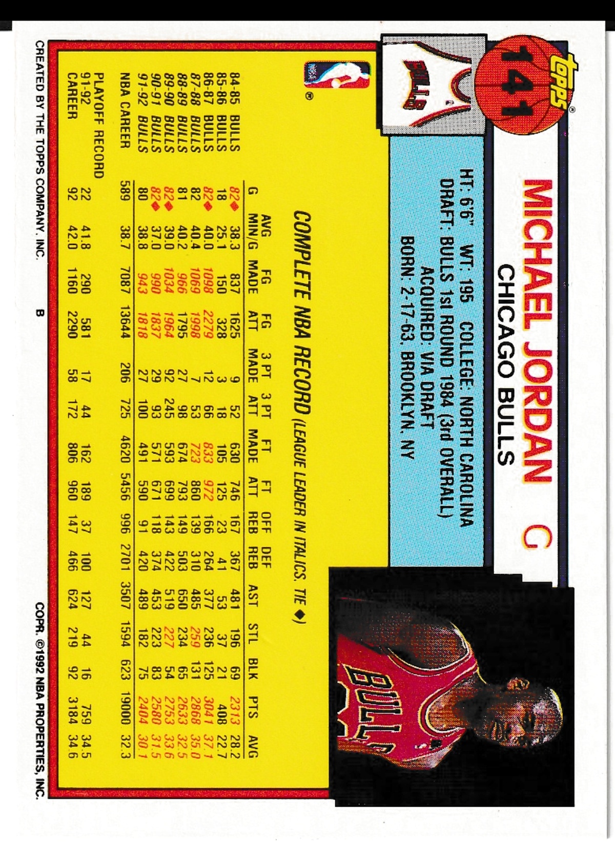 Card back