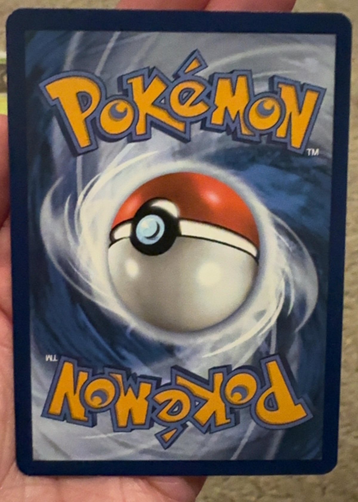 Card back
