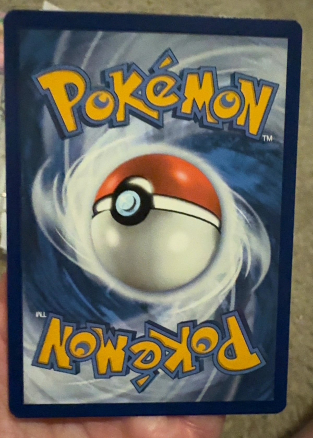 Card back