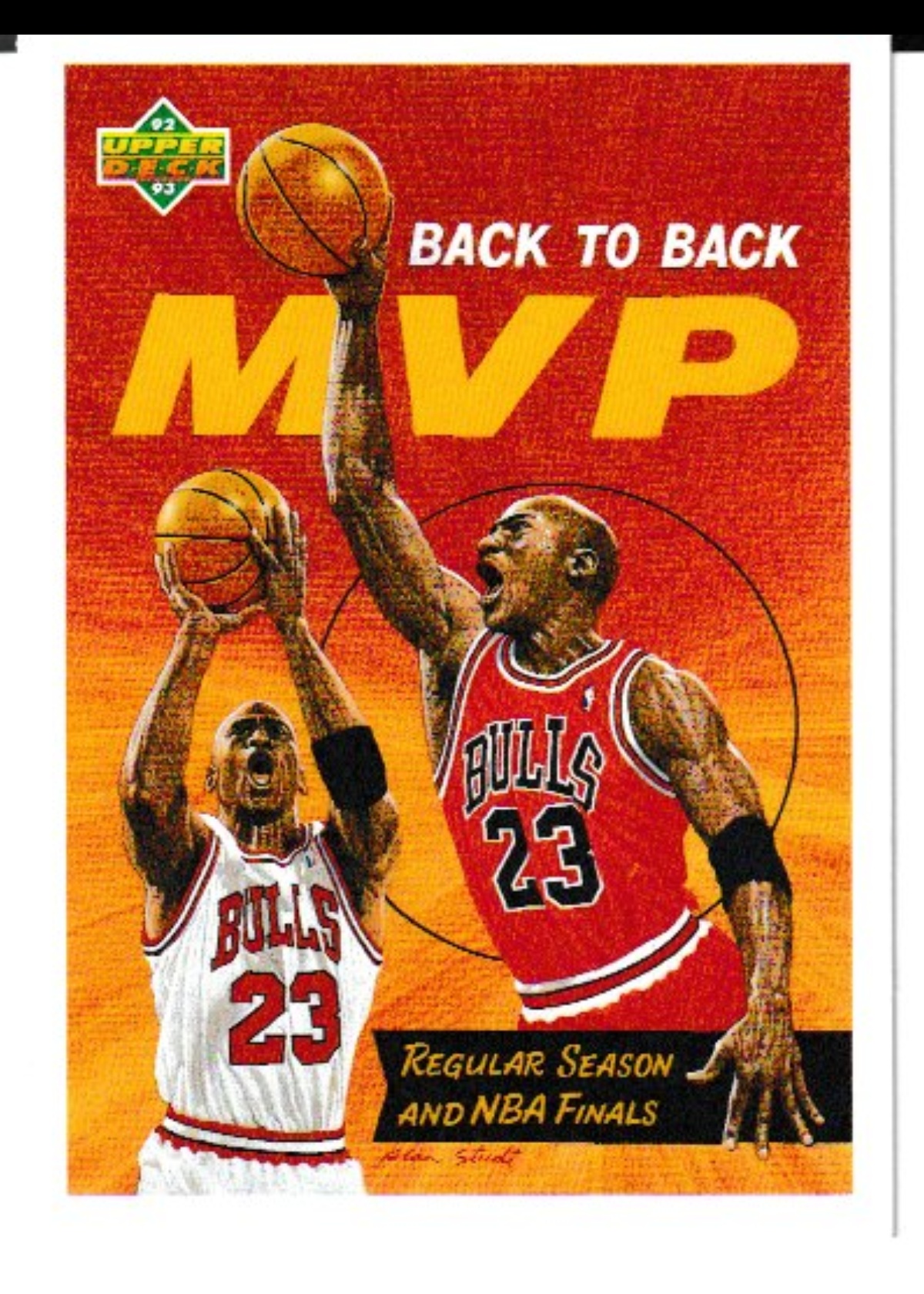 Michael Jordan Back to Back MVP