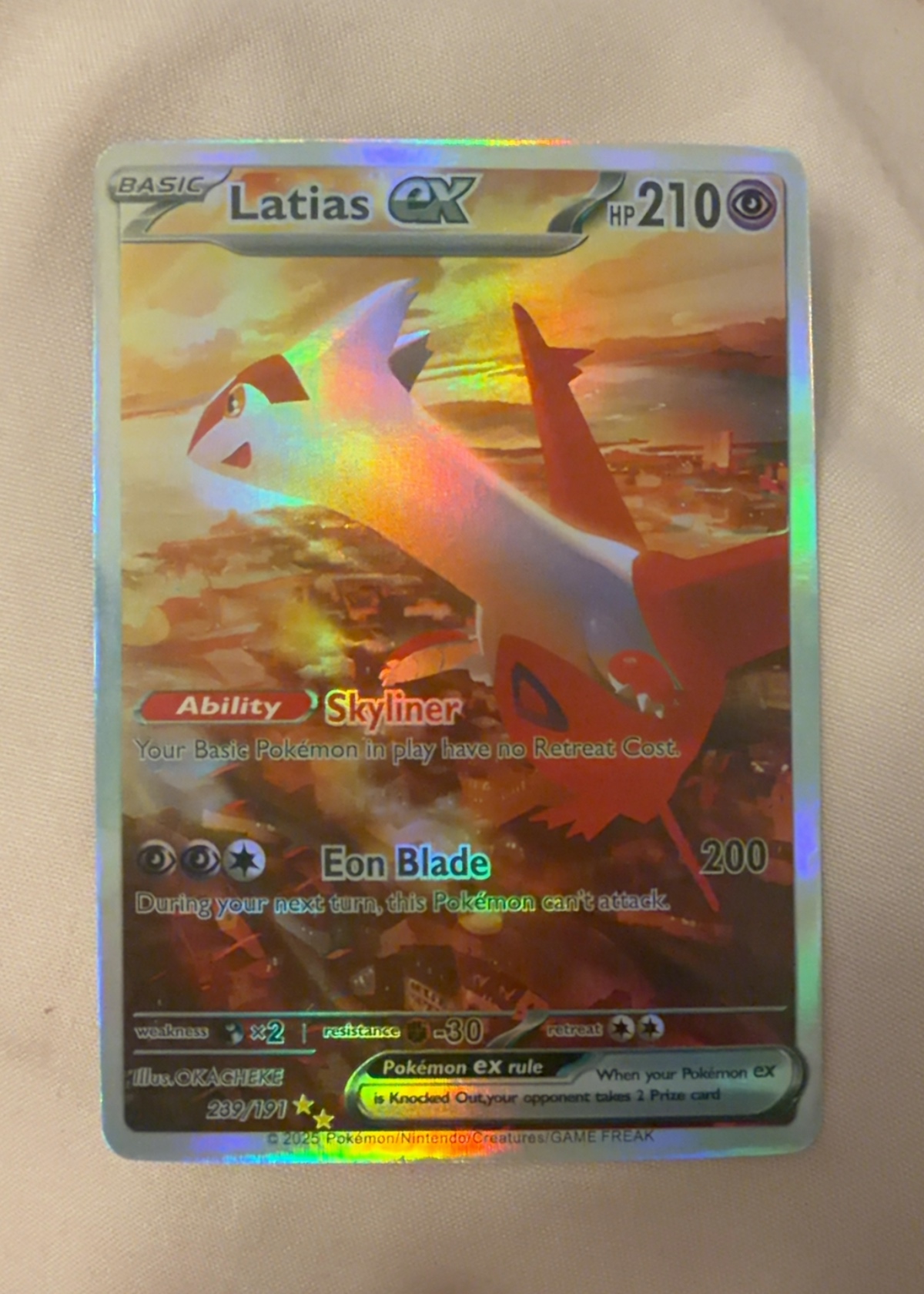 latias shiny pokemon card ex - Surging Sparks [Grade 8.5] this item offers a spectacular aesthetic for a gallery Mega Latias Ex #88 Prices