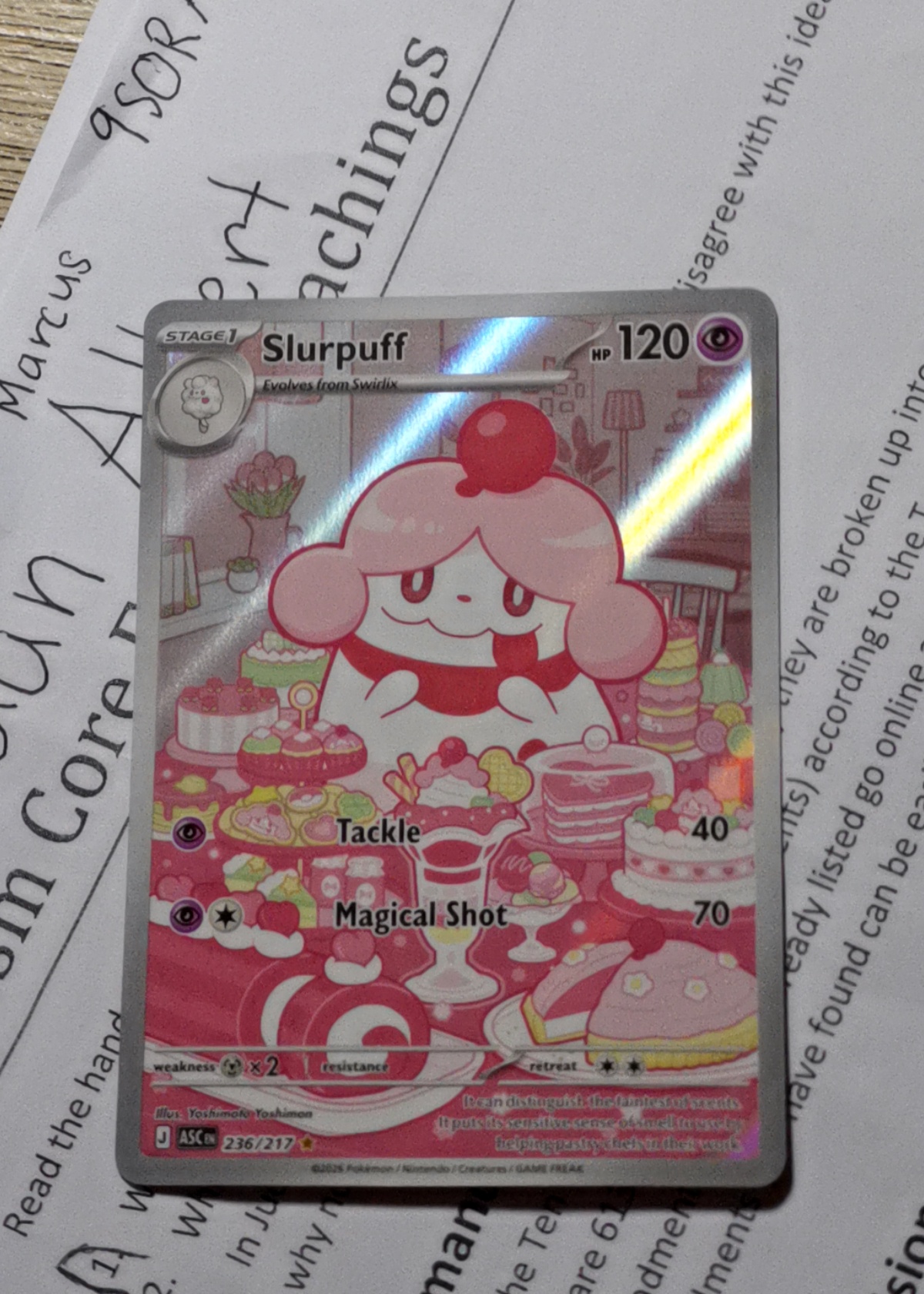 pokemon slurpuff card Amazon.com: - 154/236 - Cosmic Eclipse - Fairy Type - Rare Listed cards may have imperfections. Slurpuff - Grade 9 -