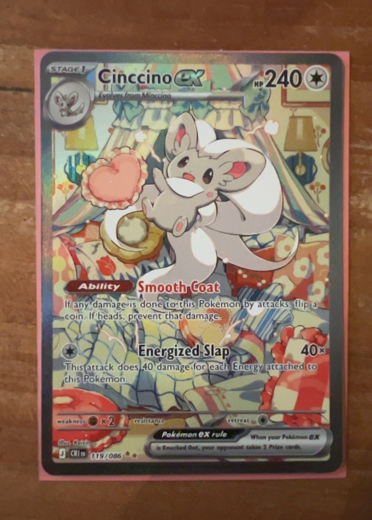 shiny cinccino pokemon card Pokmon TCG: ex SR 103/083 Ninja Spinner m4 Shiny Holo Rare Card Type Cinccino Cards | Dex -