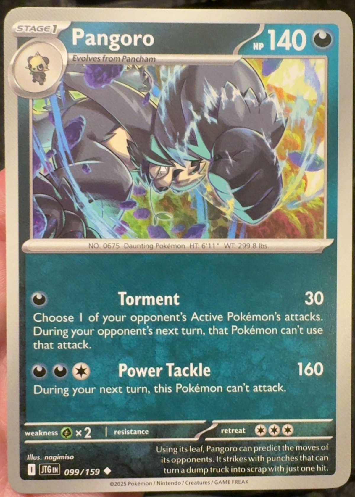 Pangoro - Journey Together [Grade 9]