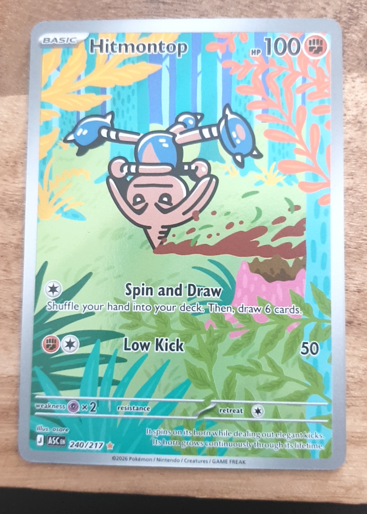 Hitmontop - Ascended Heroes [Grade 9.5]