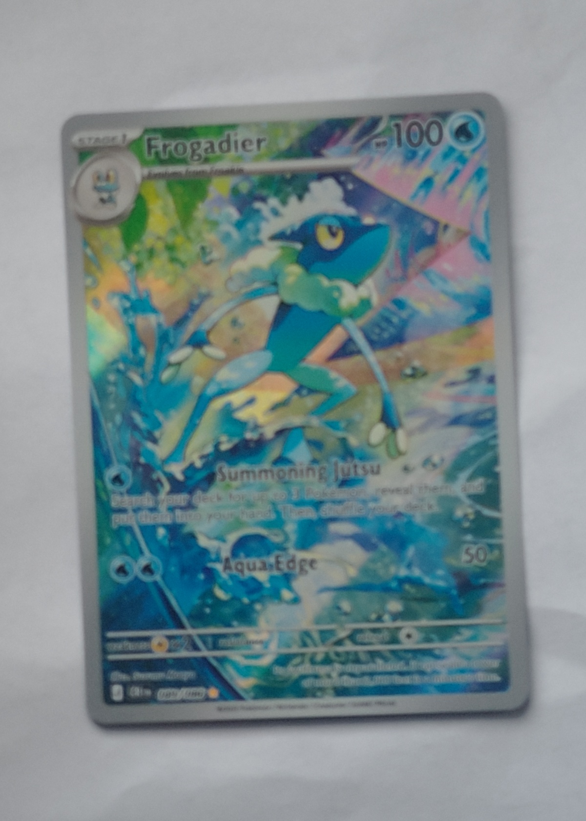 Frogadier - Grade 8.5 - Chaos Rising #089/086 | TCGrader