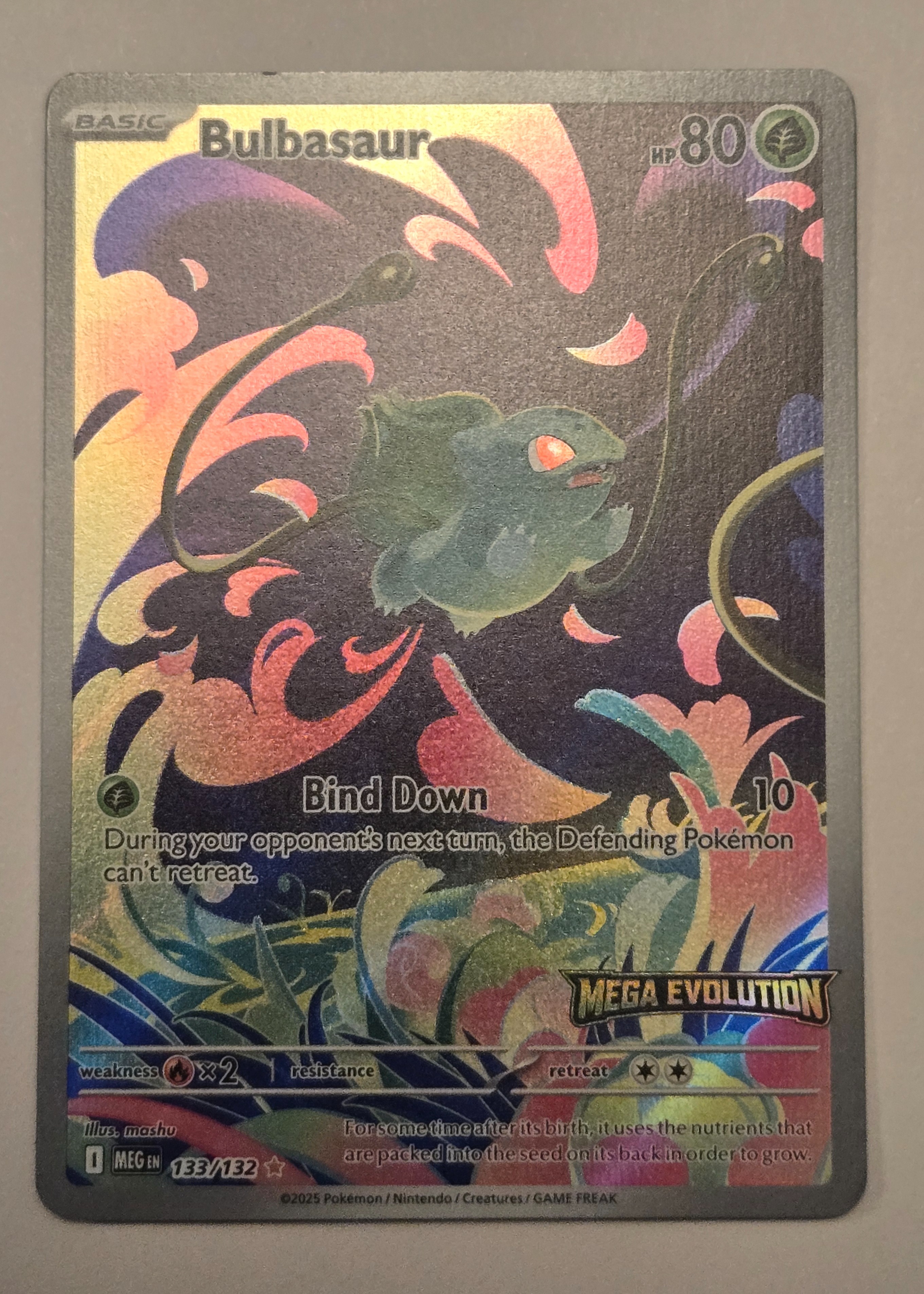 bulbasaur graded card Pokemon Graded: 143/142 Stellar Crown (2024) IR Holo PSA 10 Bulbasaur 050/049 - PSA Size