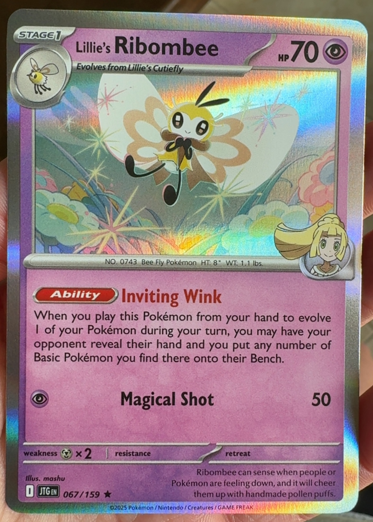 Lillie's Ribombee - Journey Together [Grade 9]