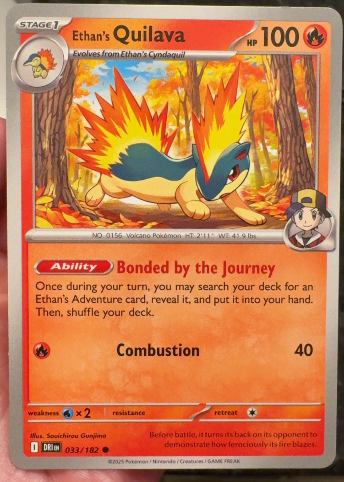 Ethan's Quilava - Destined Rivals [Grade 9.5]