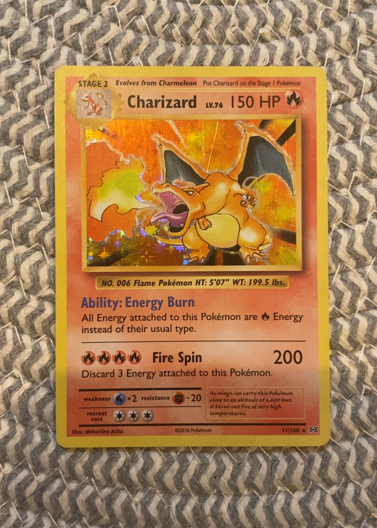 charizard 150 hp pokemon card - (11/108) - XY Evolutions The card is in near Charizard #11 Prices | Pokemon