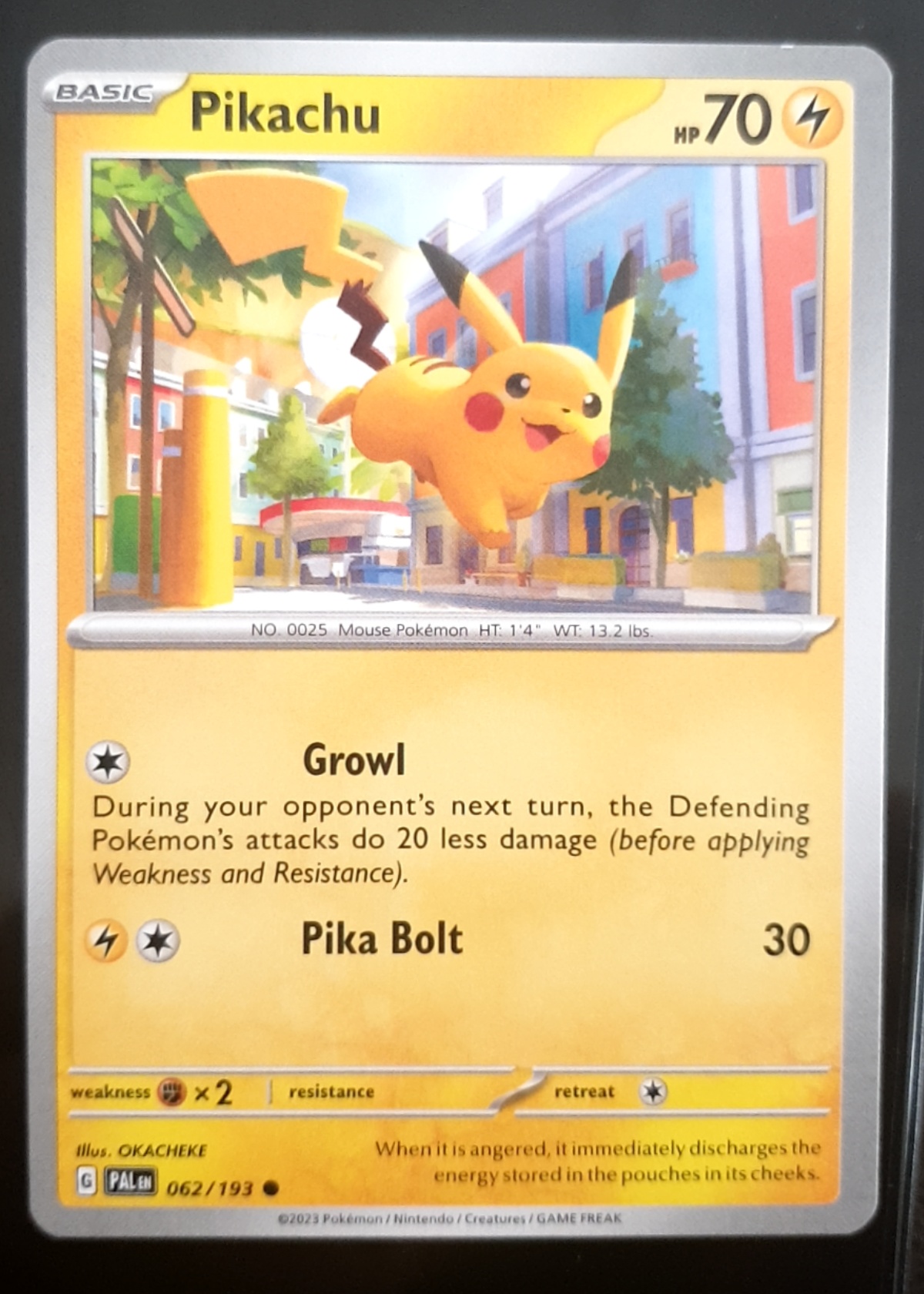 Pikachu - Paldea Evolved [Grade 9]