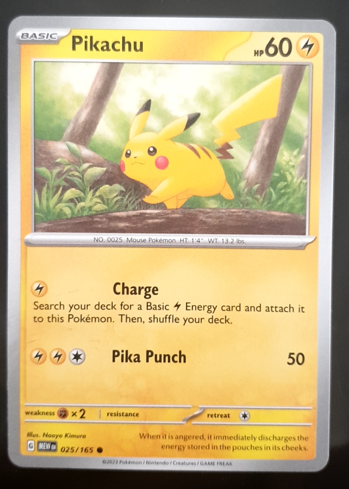 Pikachu - 151 [Grade 9]