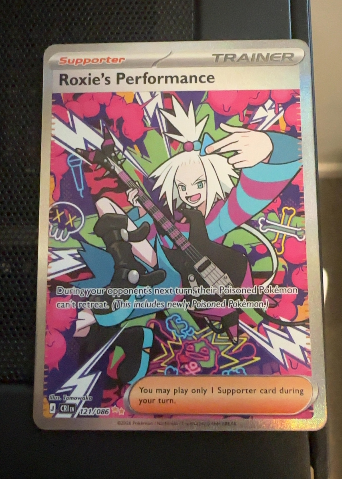 Roxie's Performance - Grade 8.5 - Chaos Rising #121/086 | TCGrader