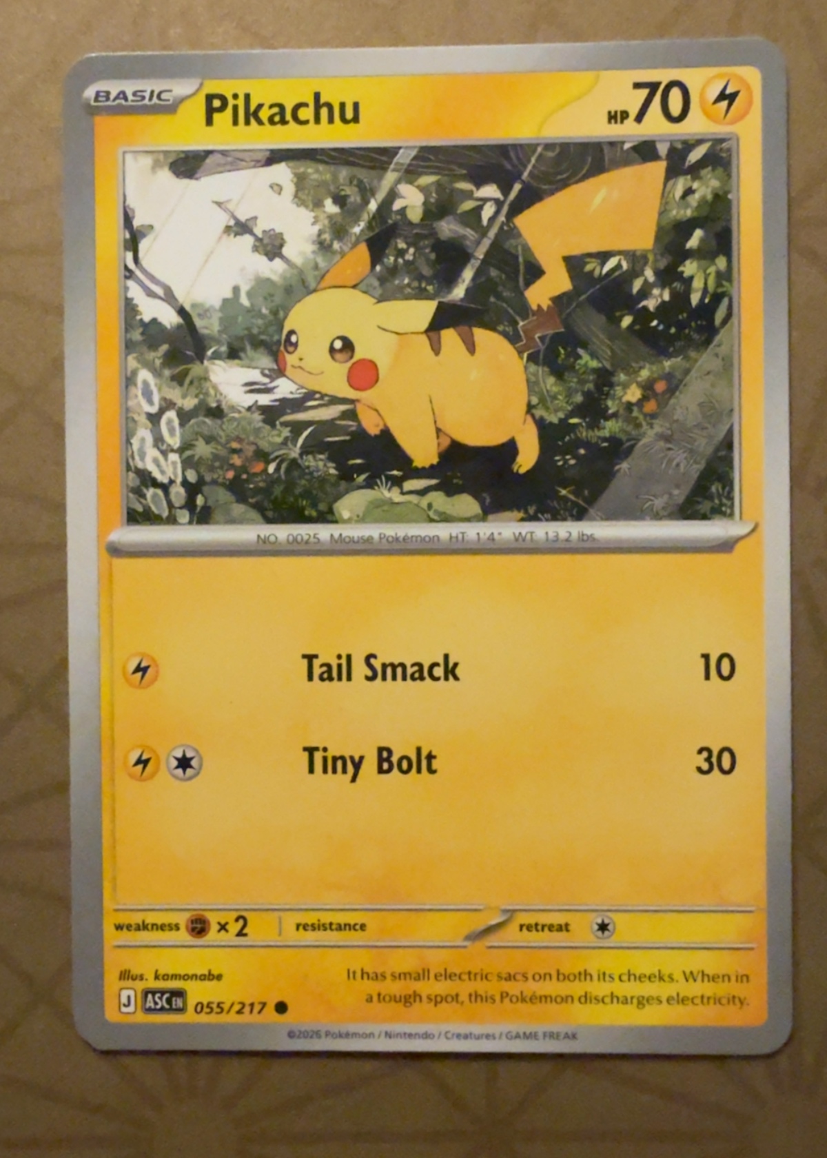 Pikachu - Ascended Heroes [Grade 9]