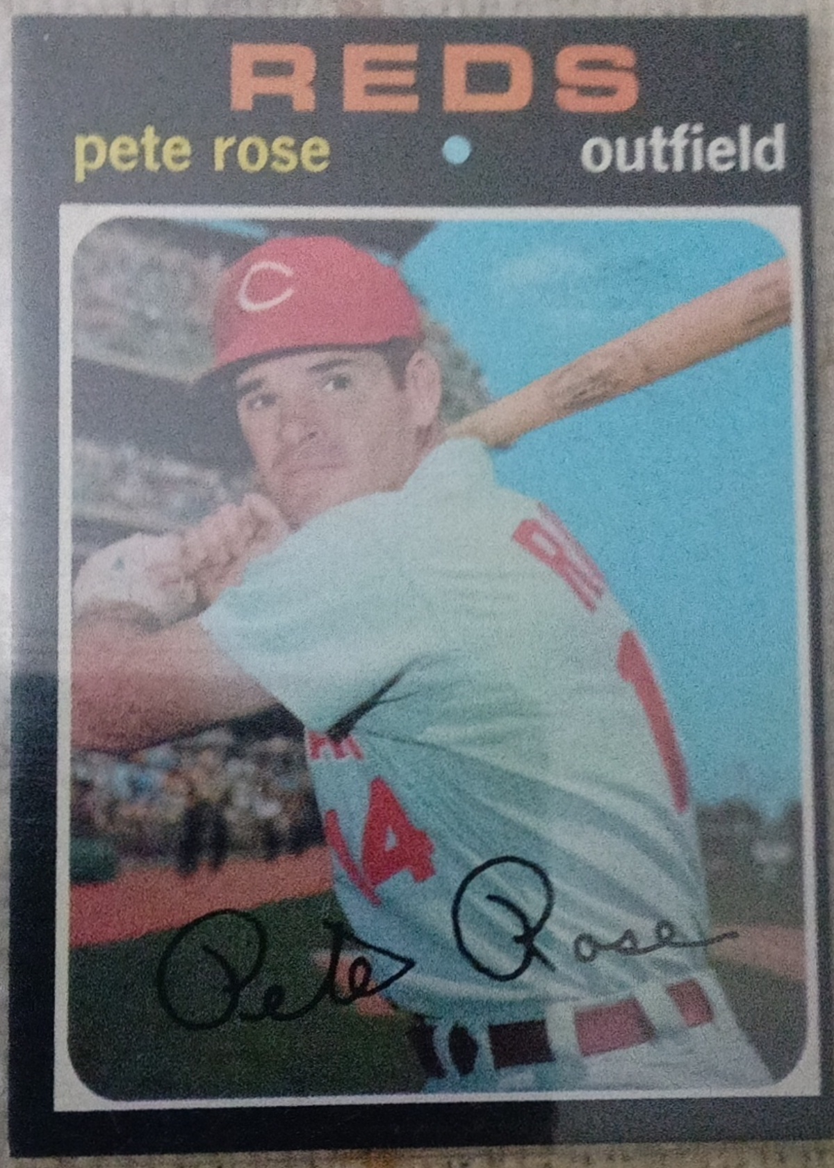 Pete Rose - 1971 Topps [Grade 4]