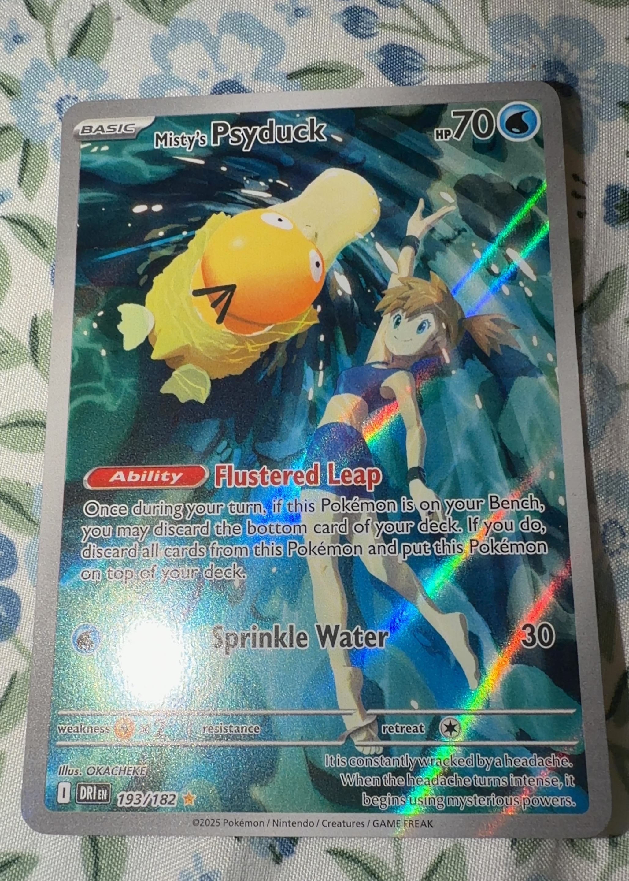 Misty's Psyduck - Grade 9 - Destined Rivals #193/182 | TCGrader