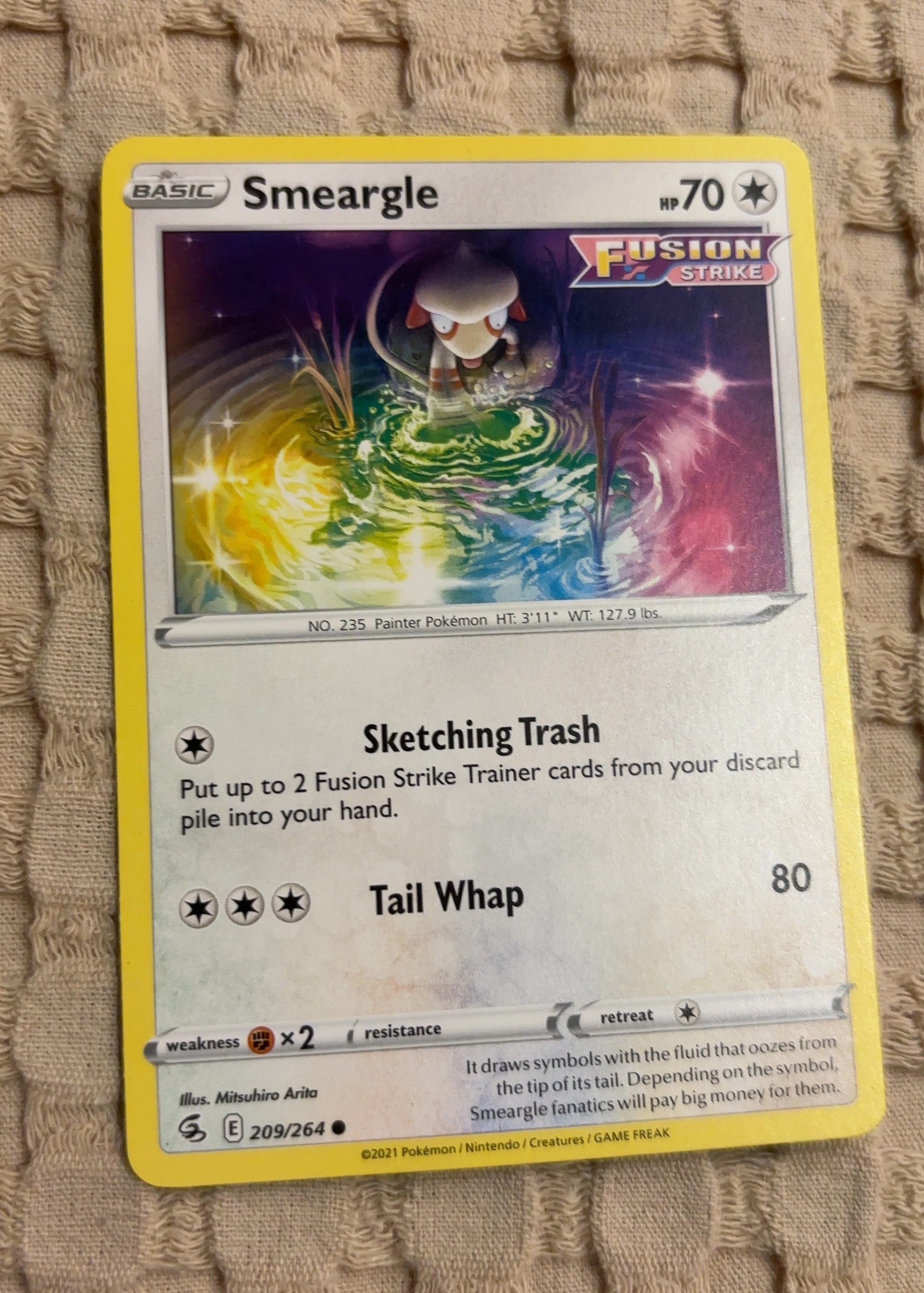 Smeargle - Fusion Strike [Grade 8]