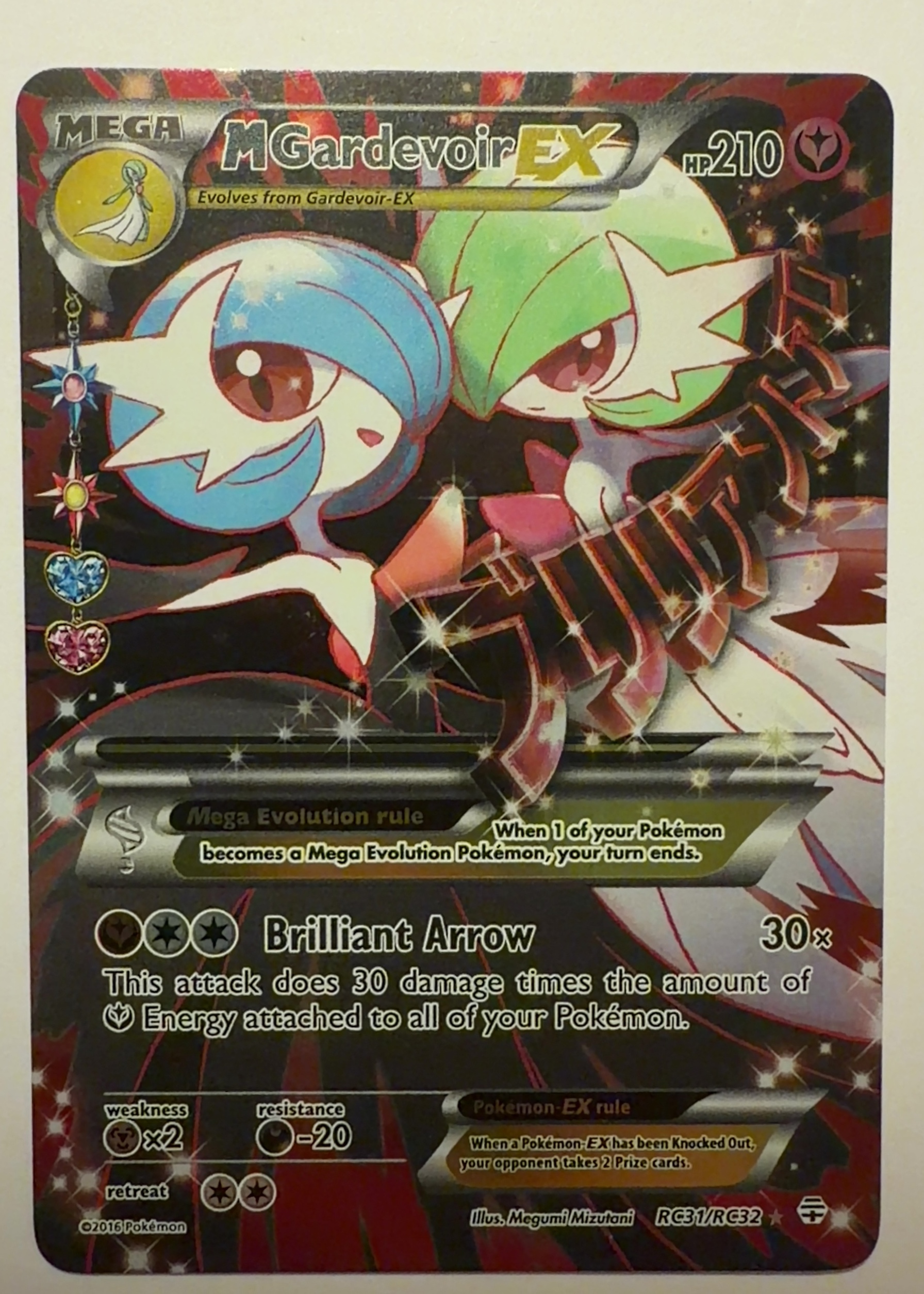 M Gardevoir-EX - Generations [Grade 9.1]