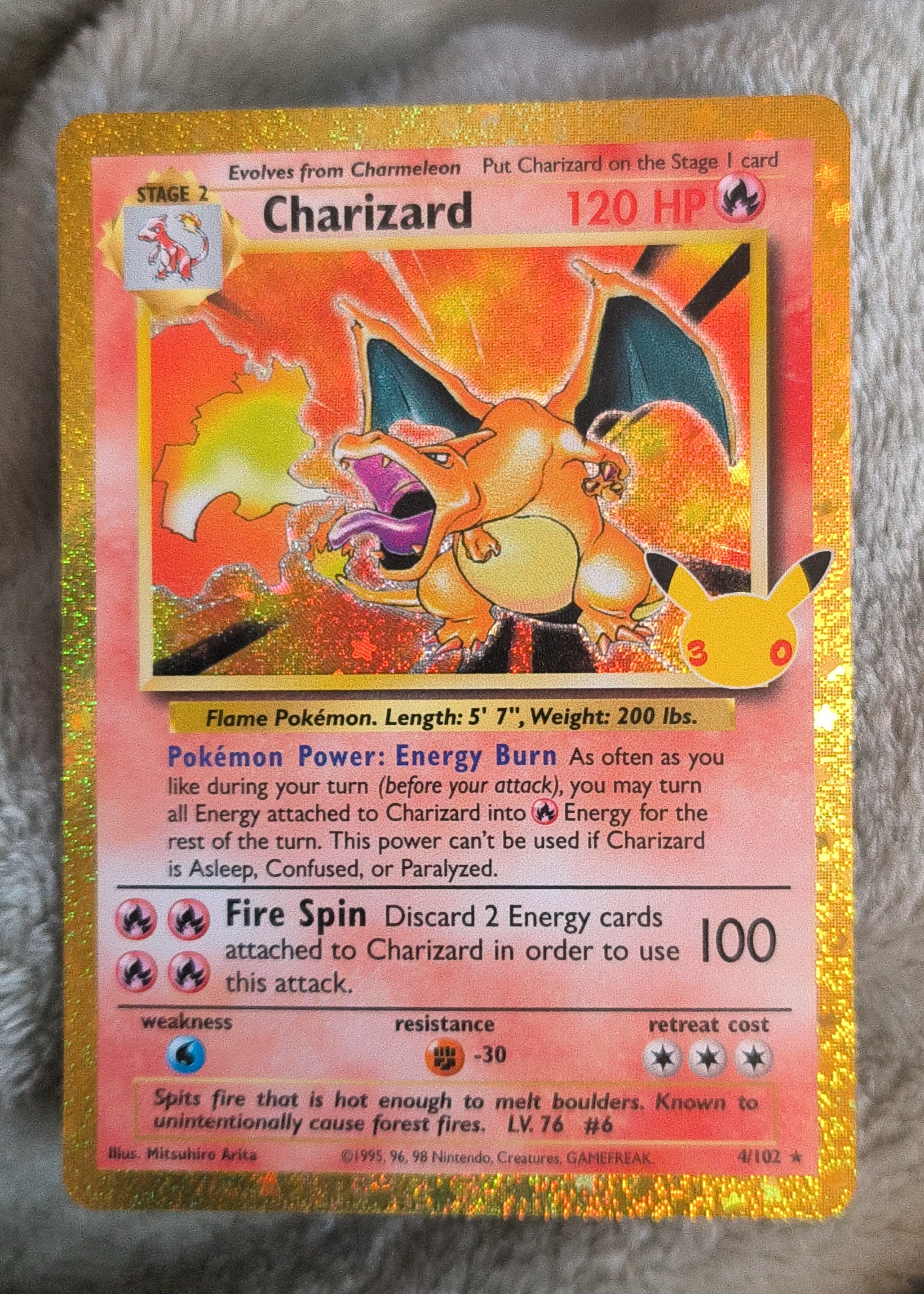 Charizard - 30th Celebration Classic Collection [Grade 9]