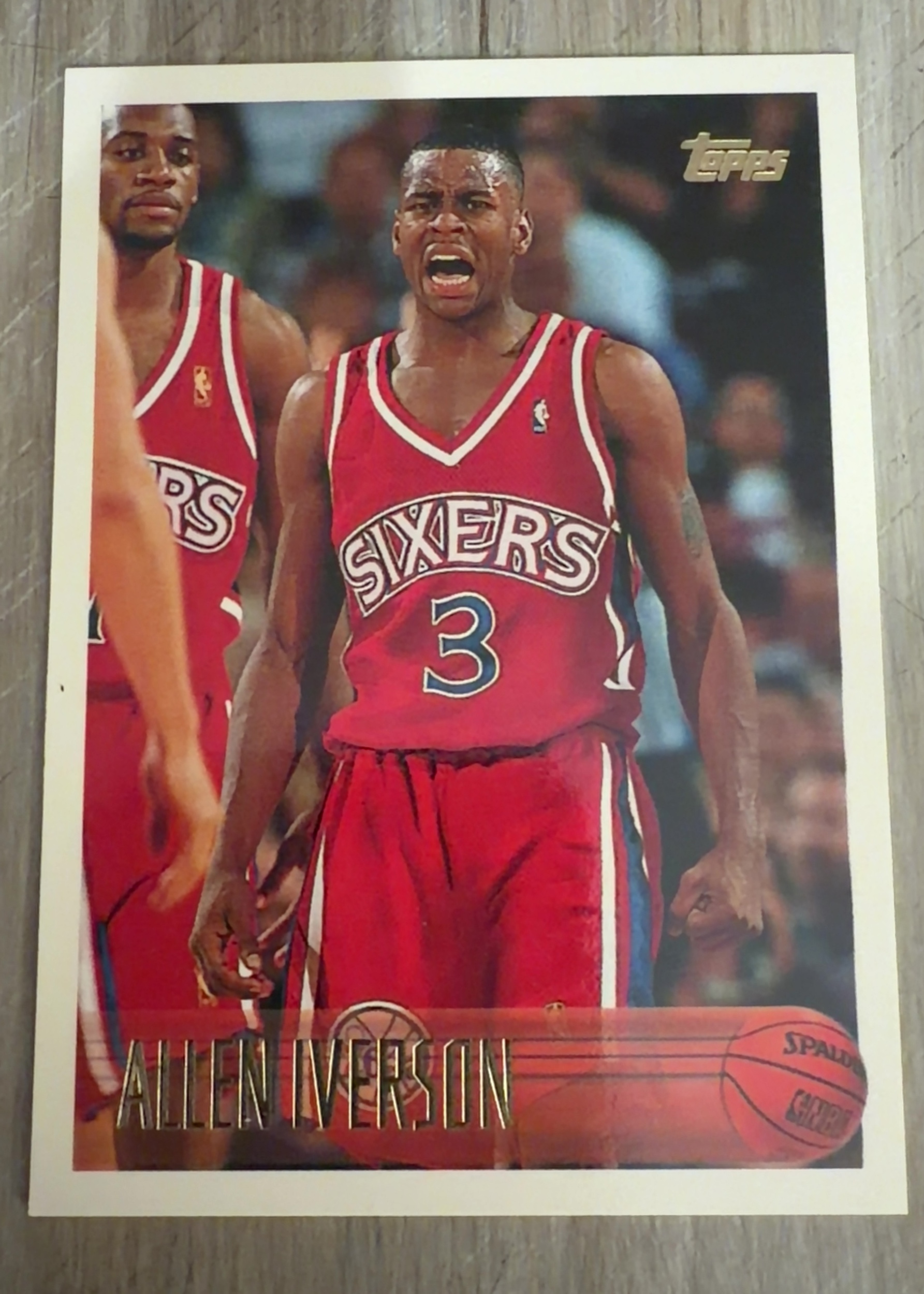 Allen Iverson - Grade 8 - 1996-97 Topps #171 | TCGrader