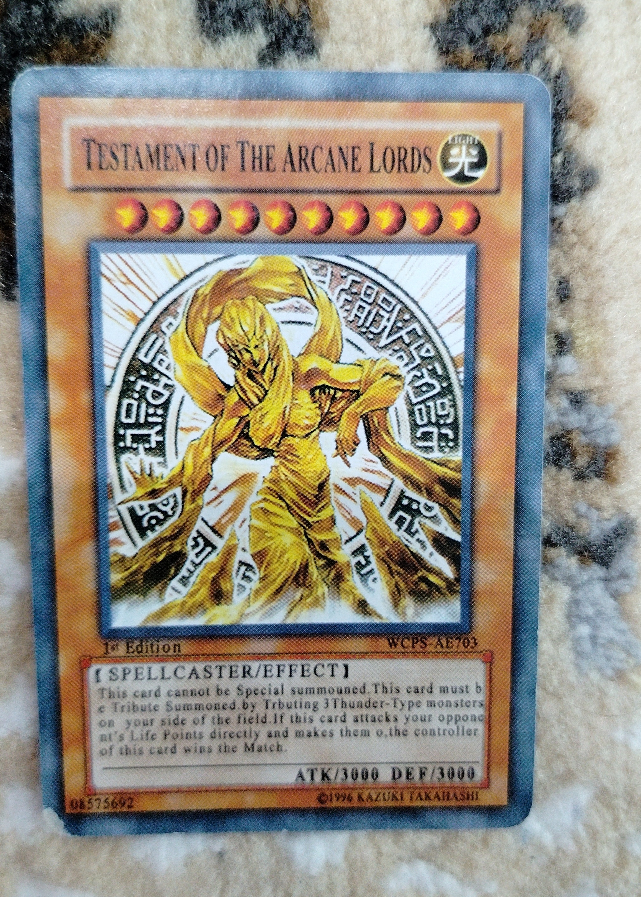 Testament of the Arcane Lords - Grade 4 - World Championship 2007