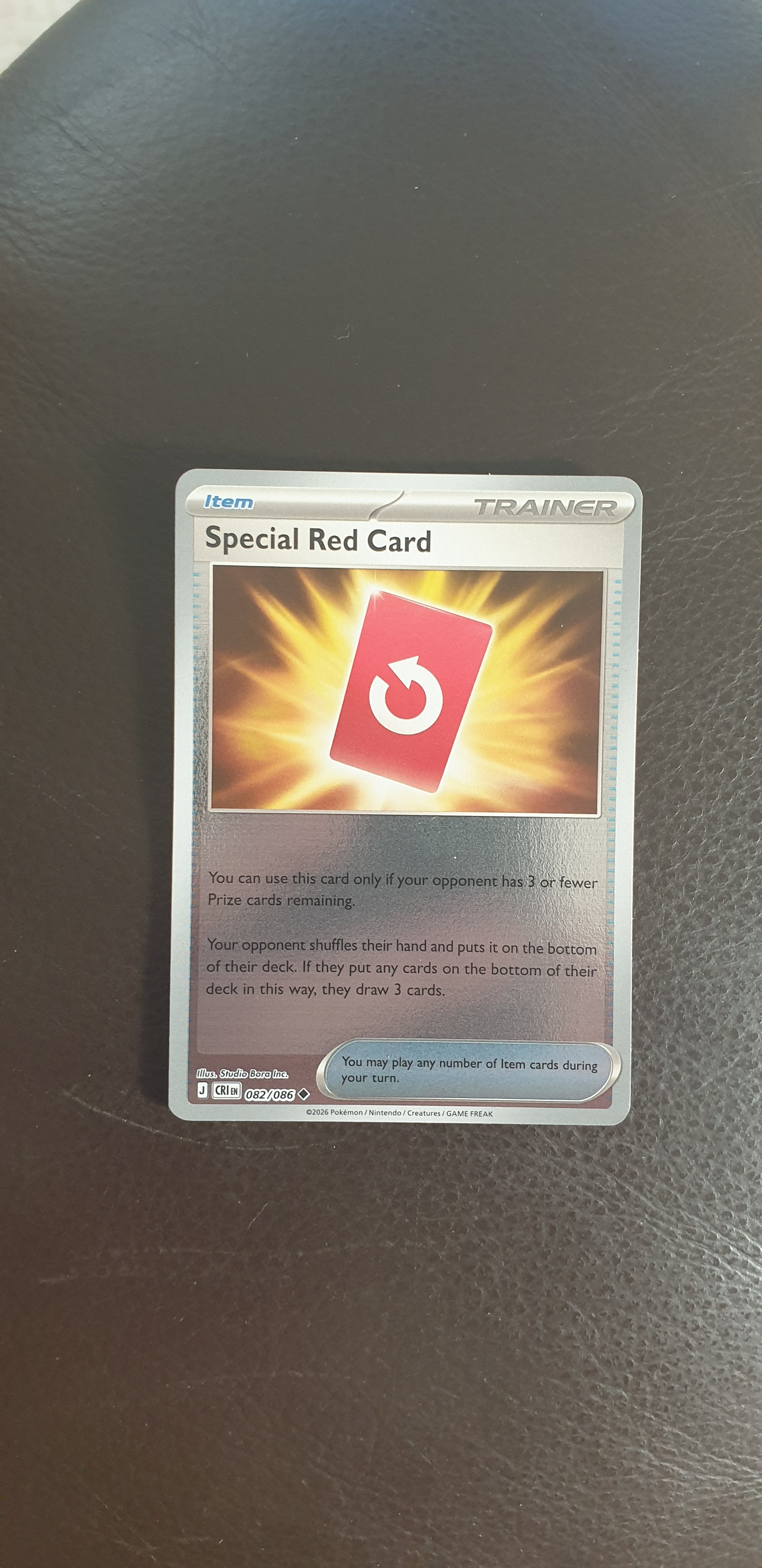 Special Red Card